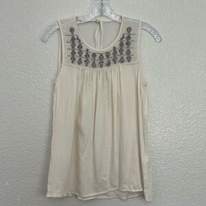 Lucky Brand Cream Blouse Size XS